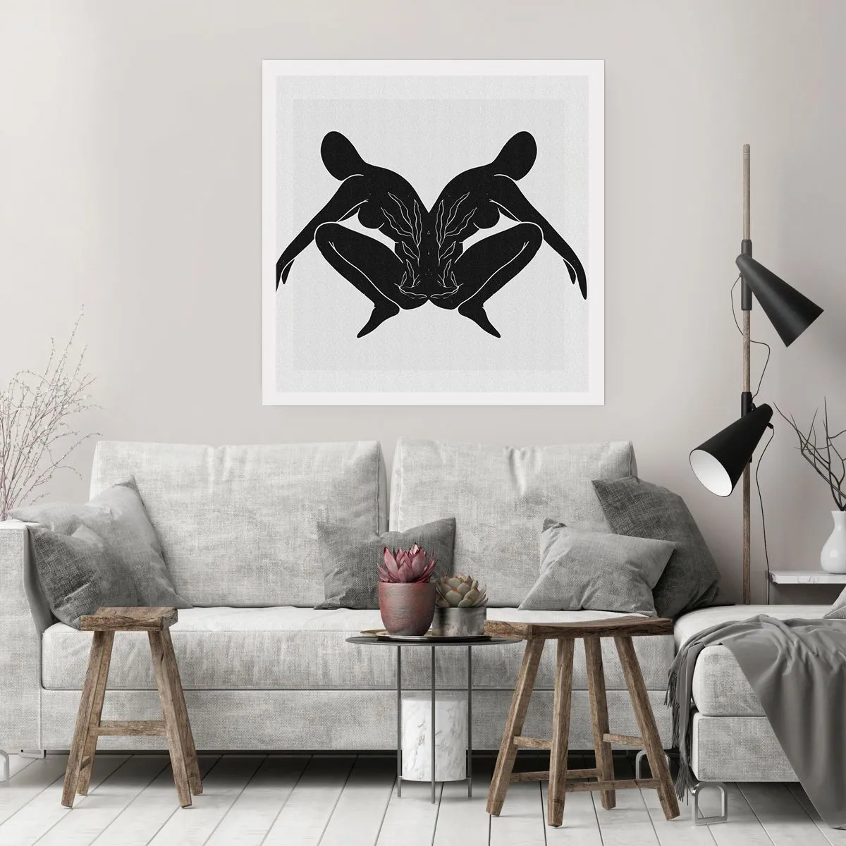 Poster - Anima comune - 60x60 cm