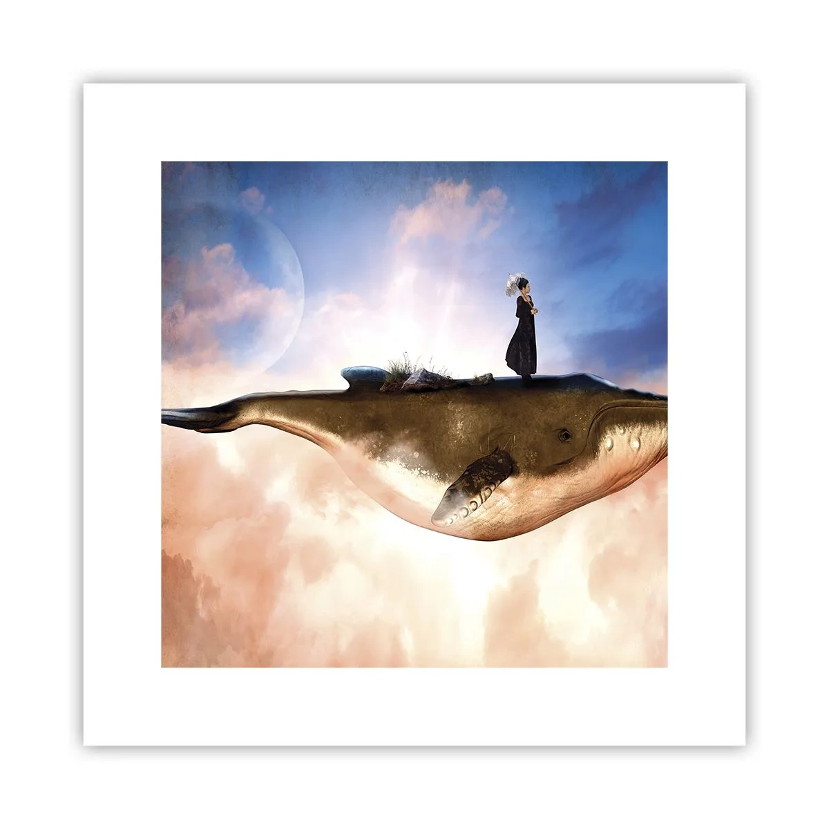 Poster - Viaggio surreale - 30x30 cm