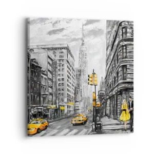 Quadro su tela - Stampe su Tela - Racconto di New York - 40x40 cm