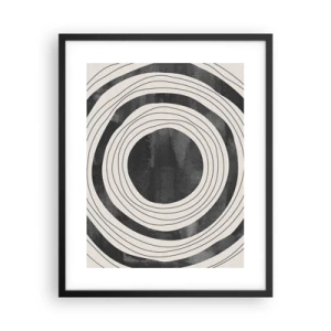 Poster in cornice nera - Proprio al centro - 40x50 cm