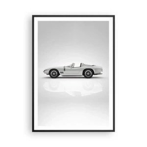 Poster in cornice nera - Promessa di divertimento - 70x100 cm