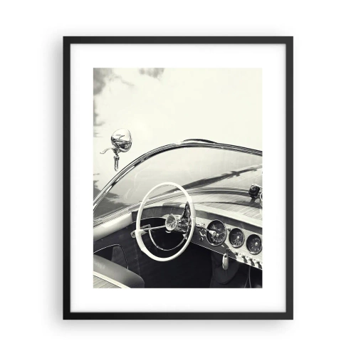 Poster in cornice nera - Il ricco e il povero - 40x50 cm