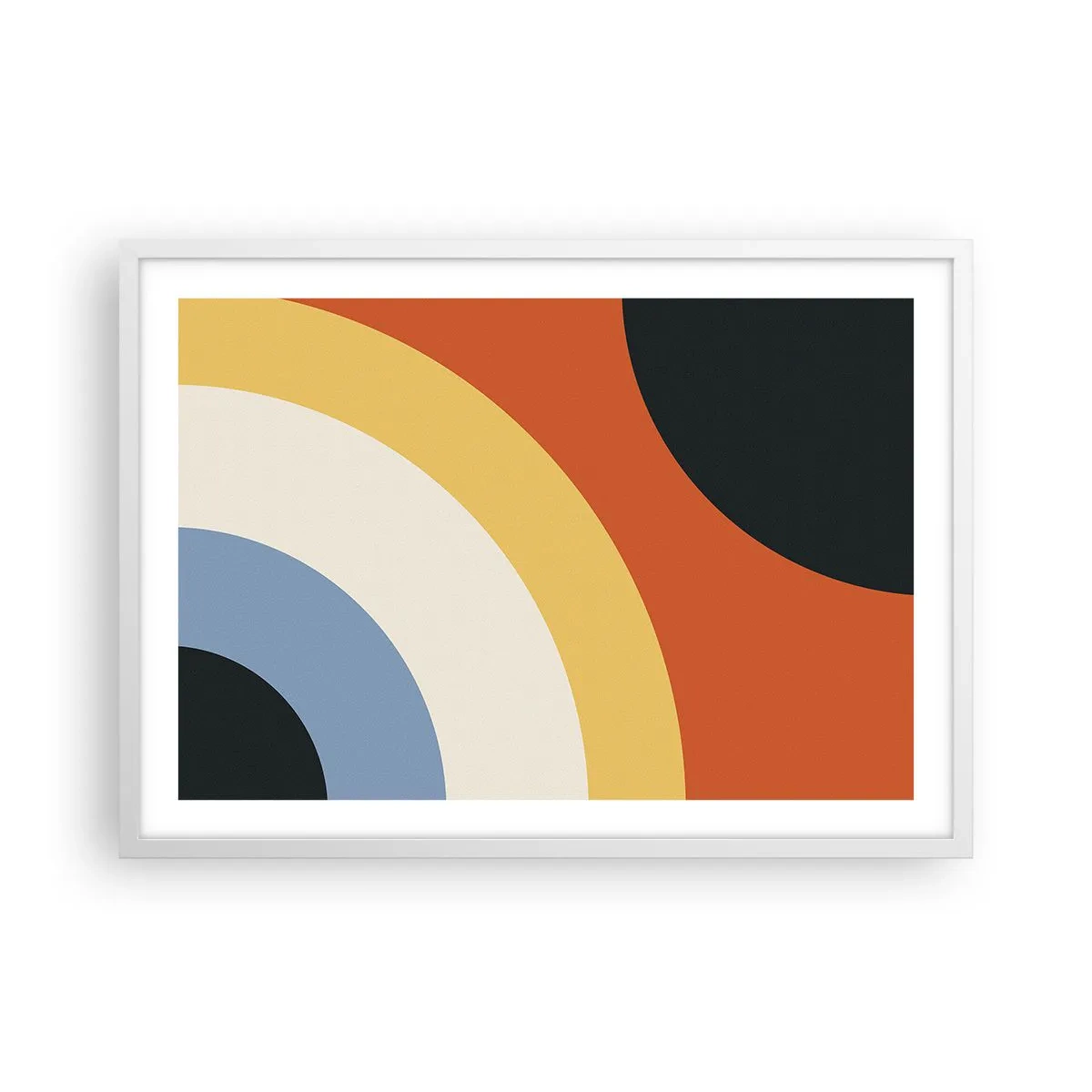Poster in cornice bianca - Verso di se - 70x50 cm