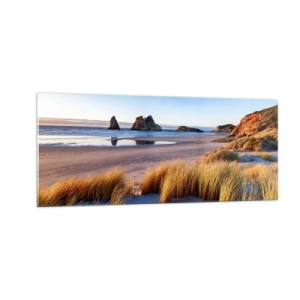 Quadro su vetro - Per i cercatori di pace - 100x40 cm