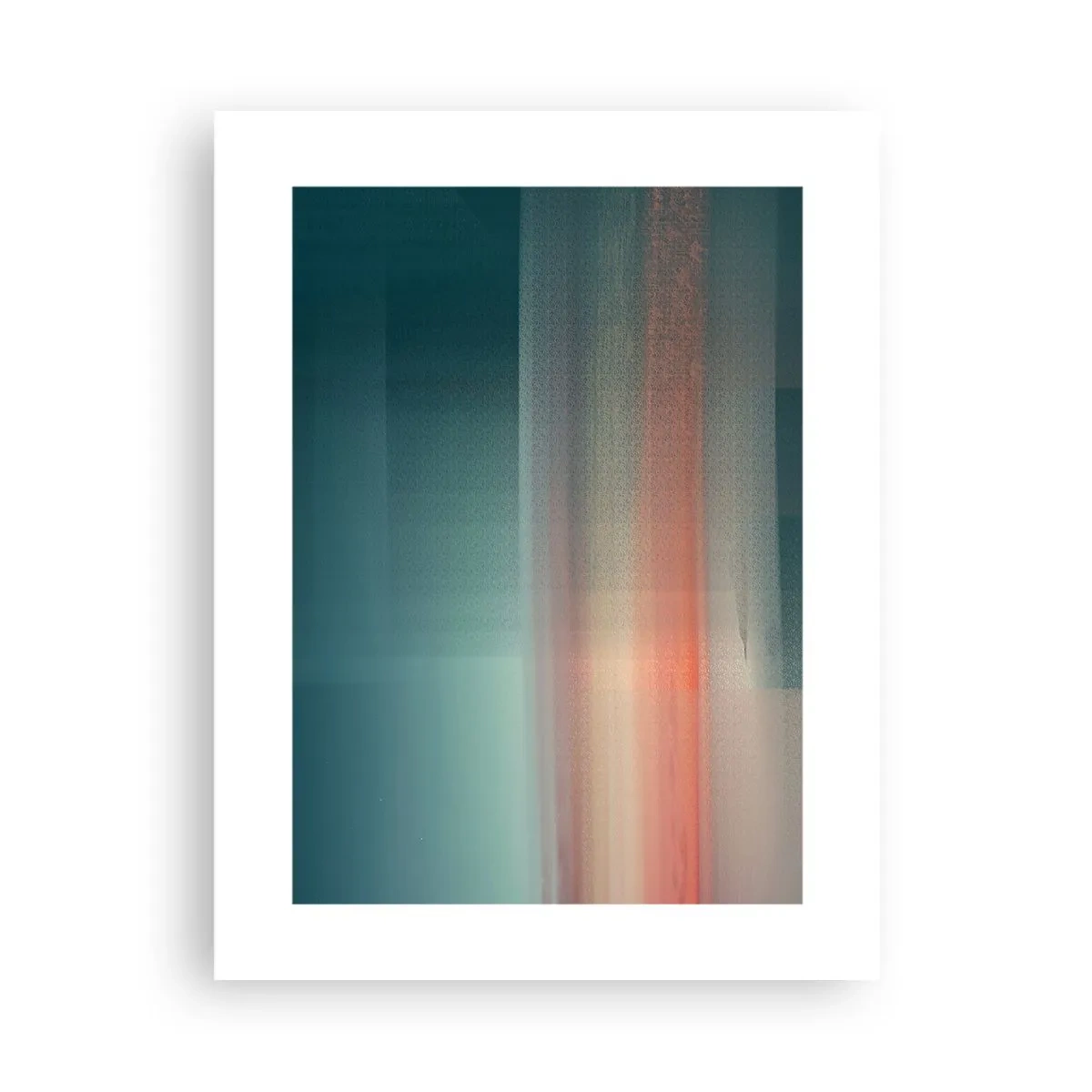 Poster - Astrazione: onde di luce - 30x40 cm