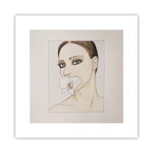 Poster - Simbolo di eleganza e bellezza - 30x30 cm