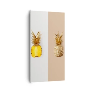 Quadro su tela - Stampe su Tela - Ananas per due - 65x120 cm