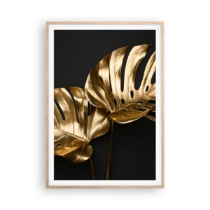 Poster in cornice rovere chiaro - I tesori della natura - 70x100 cm