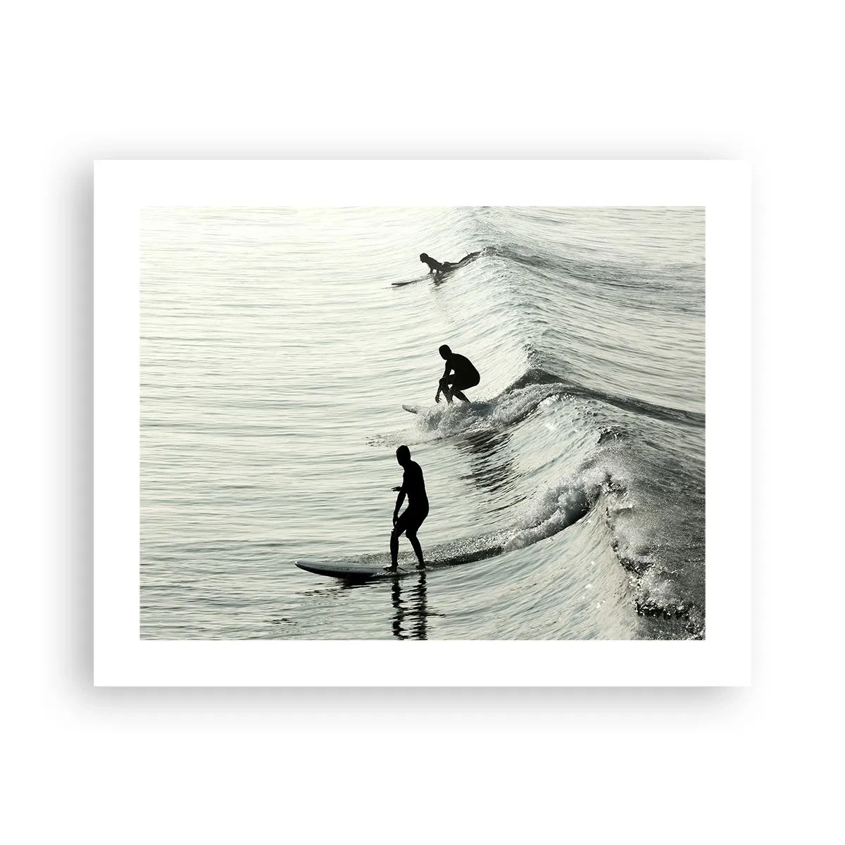 Poster - Onde all'incontro - 50x40 cm