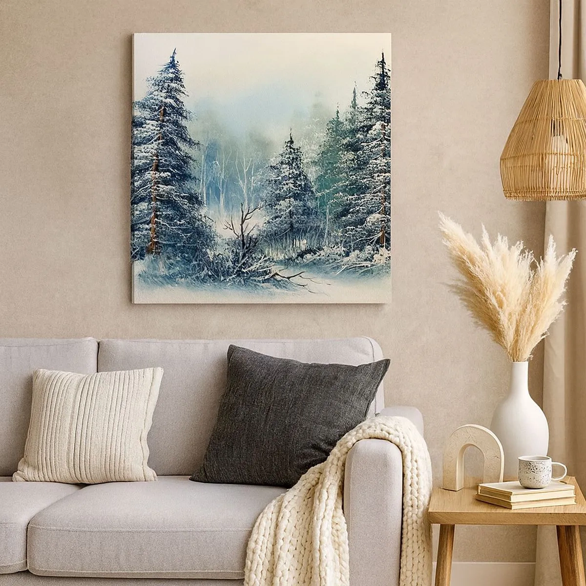 Quadro su tela - Stampe su Tela - Pronti al Natale - 30x30 cm