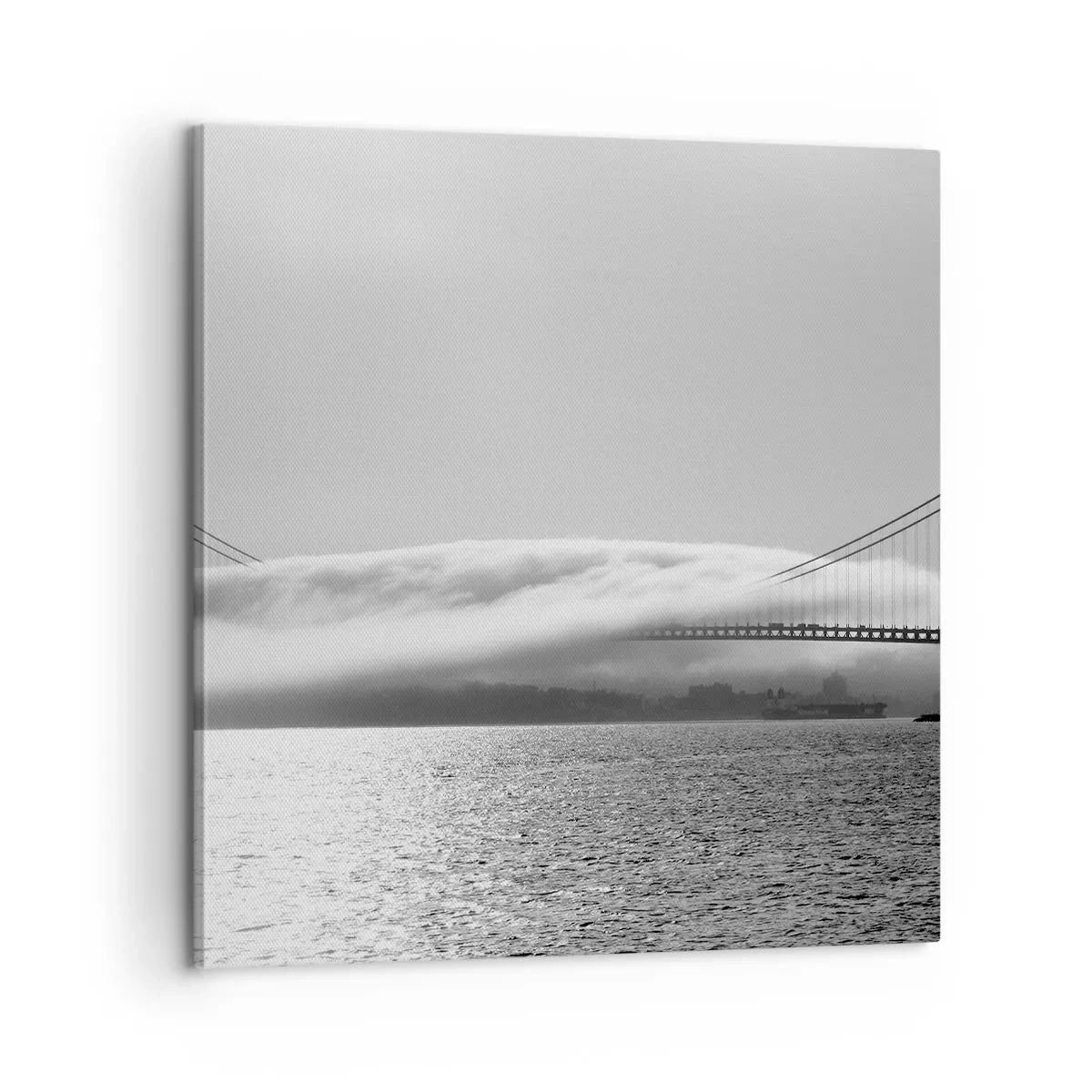 Quadro su tela - Stampe su Tela - Navigare attraverso la Porta d'Oro - 60x60 cm