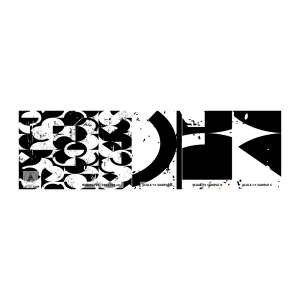 Campione di Fotomurale Adesivo Deluxe Sticker - Il bianco è bianco, il nero è nero - Astrazione, Pezzo, Grafica - 100x30 cm