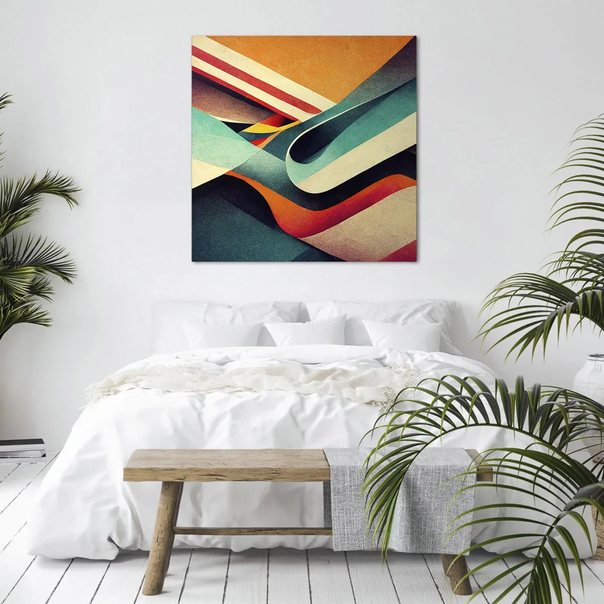 Quadro su tela - Stampe su Tela - Composizione intensa - 60x60 cm