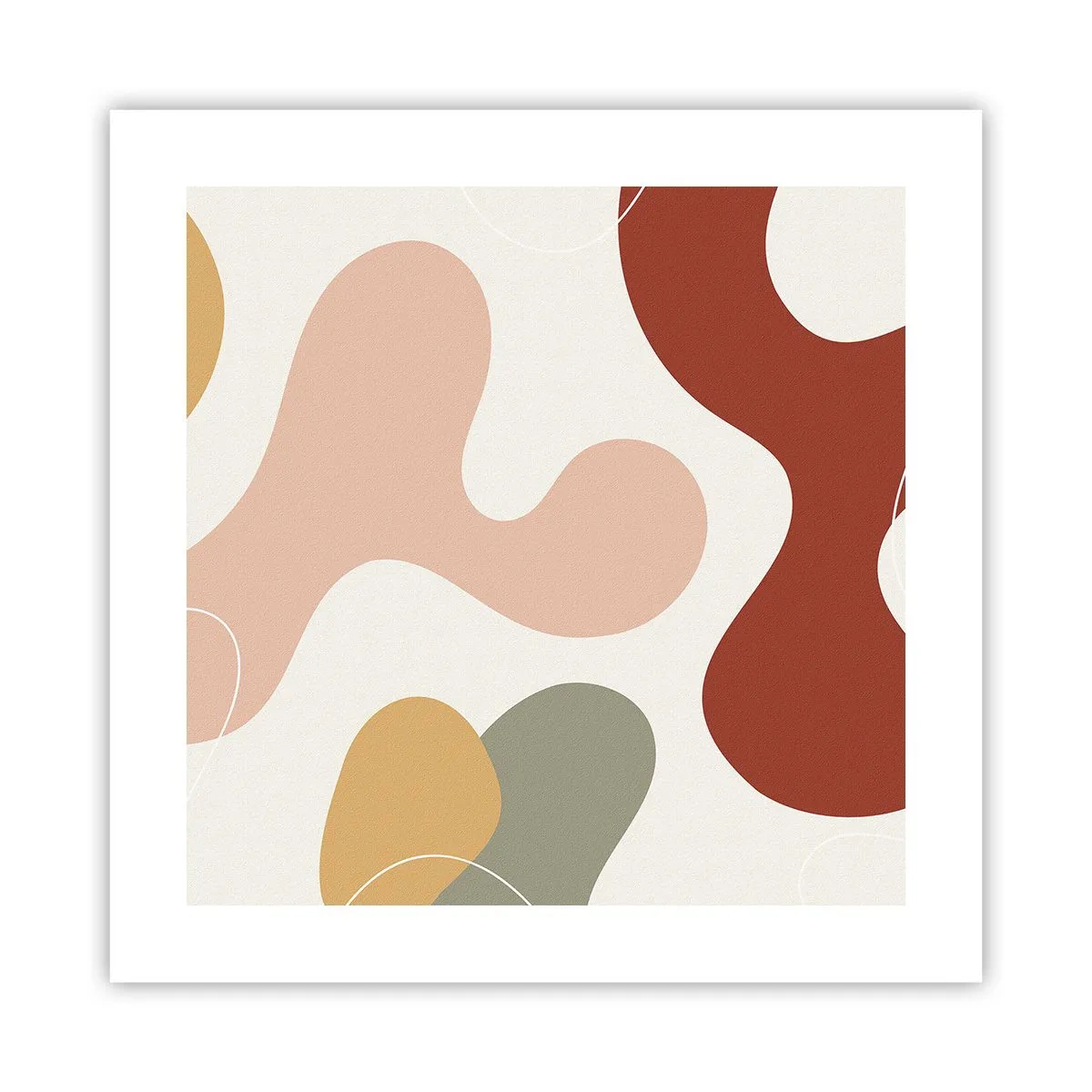 Poster - Ghirigori - 40x40 cm