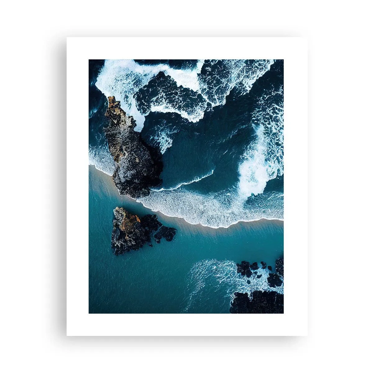 Poster - Avvolte dalle onde - 40x50 cm