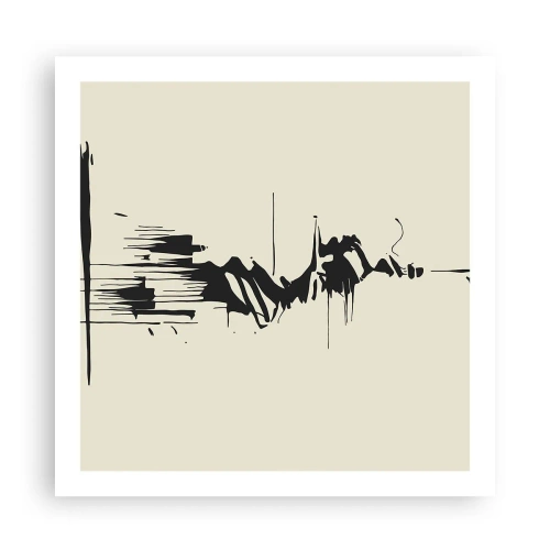 Poster - Astrazione frettolosa - 60x60 cm