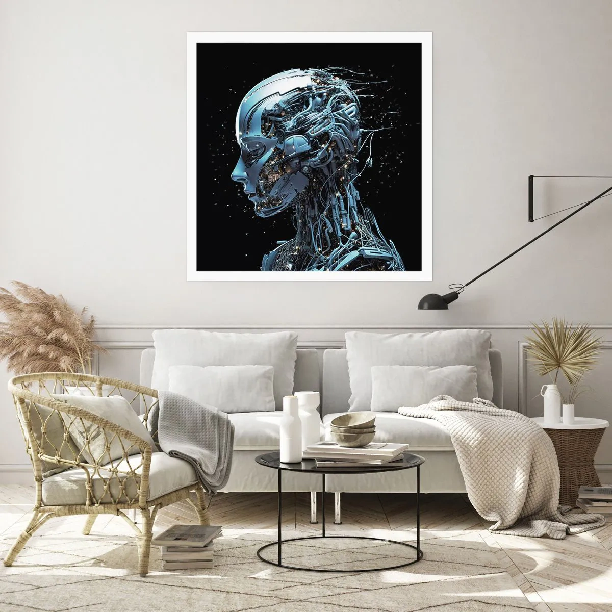 Poster - La tecnologia è donna - 50x50 cm