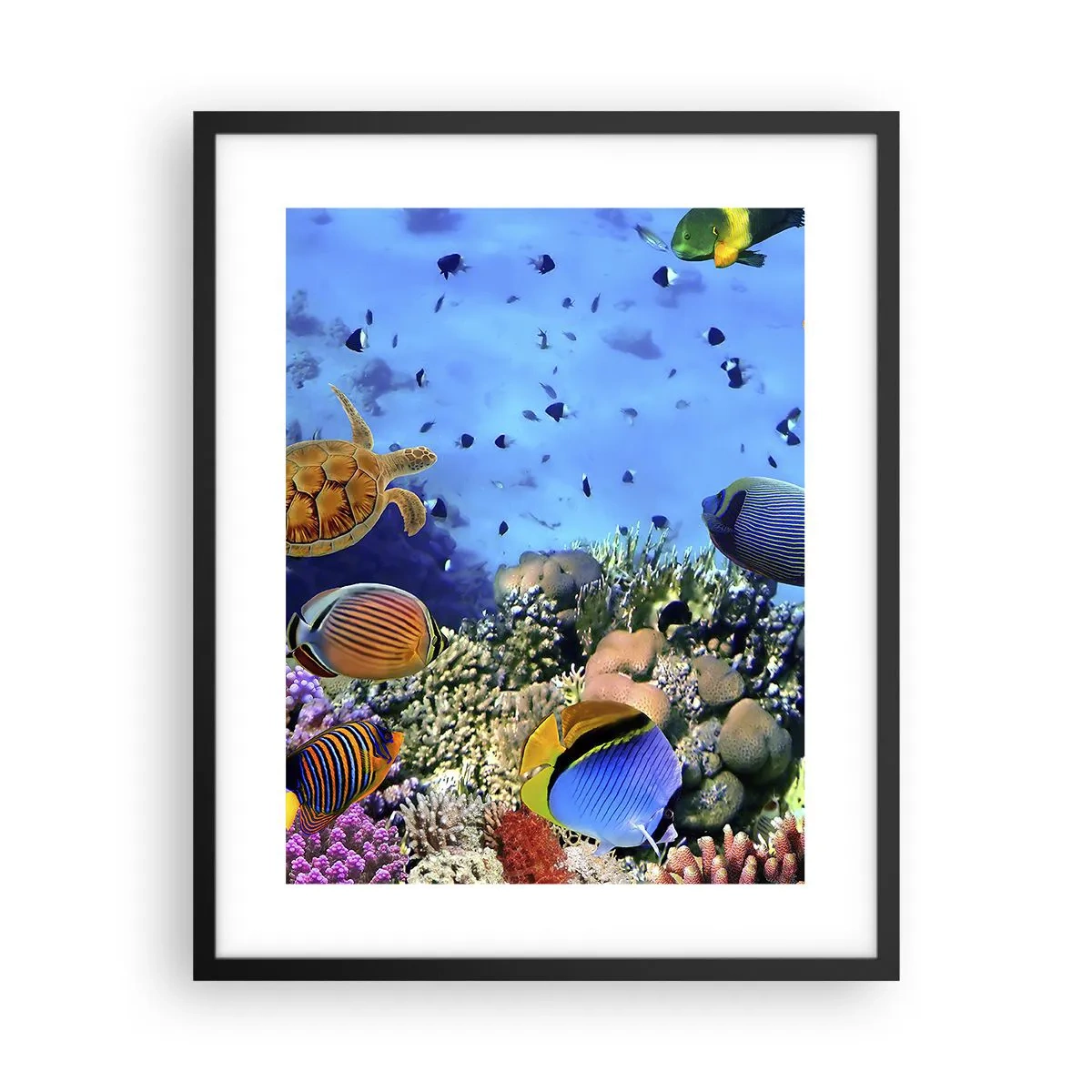 Poster in cornice nera - Ma cosa sappiamo della vita... - 40x50 cm