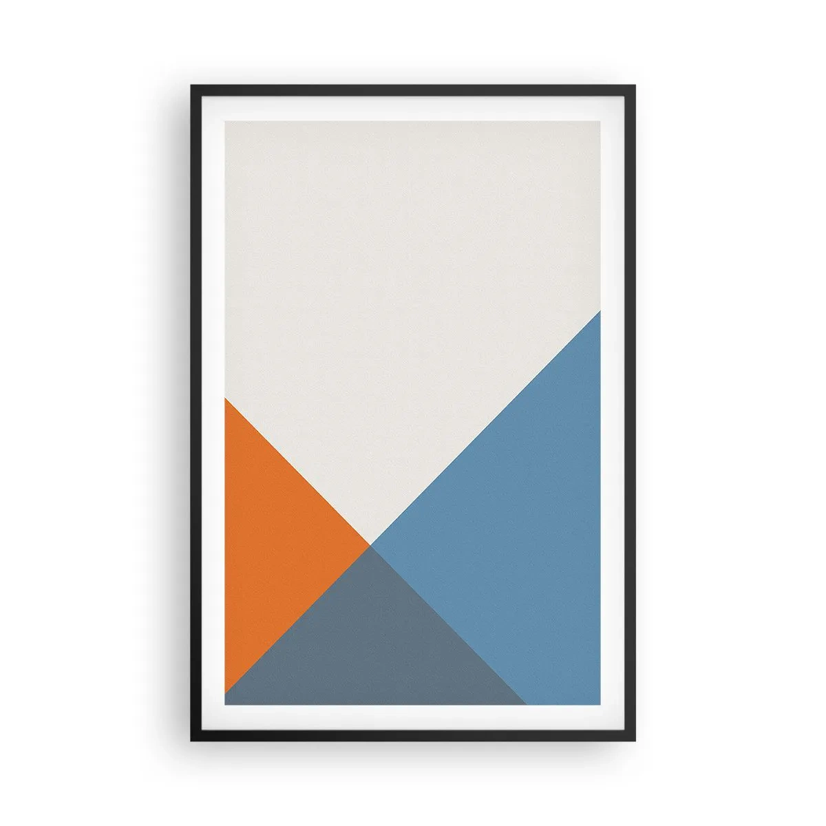 Poster in cornice nera - Ad angolo... - 61x91 cm