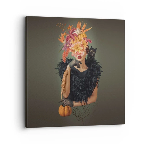 Quadro su tela - Stampe su Tela - L'incantesimo della strega - 30x30 cm