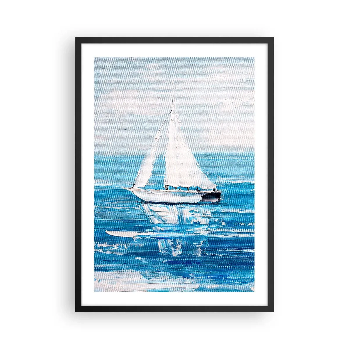Poster in cornice nera - Con un amico al fianco - 50x70 cm