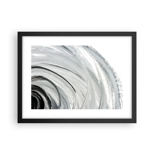 Poster in cornice nera - Composizione orbitale - 40x30 cm