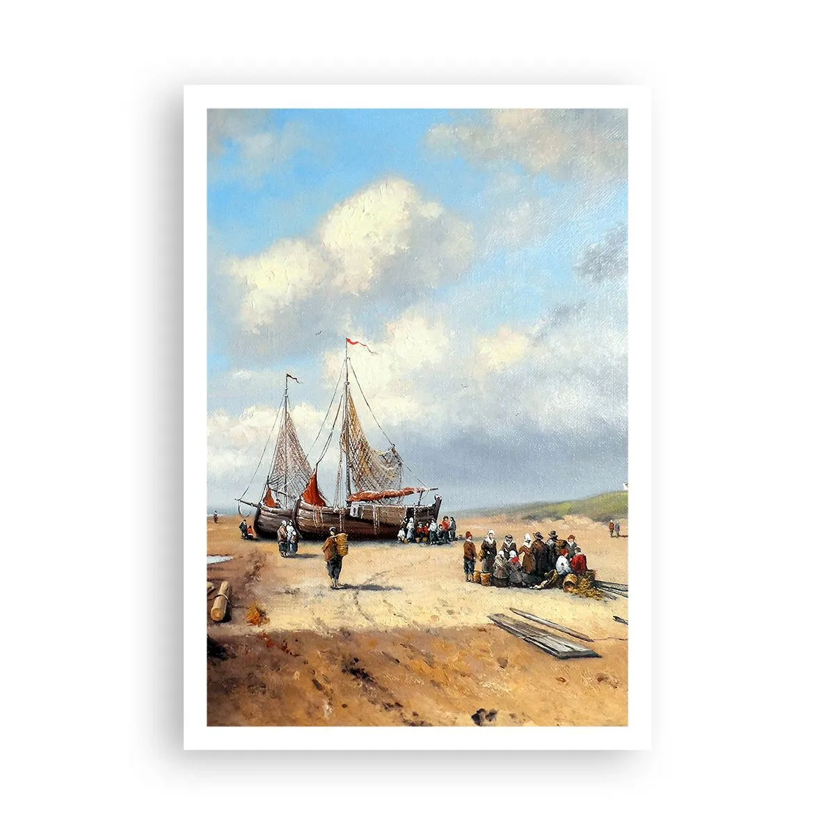 Poster - Dopo una buona pesca - 70x100 cm