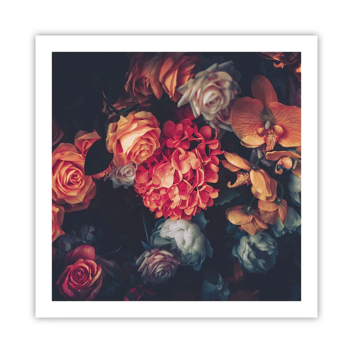 Poster - Come i maestri olandesi - 60x60 cm
