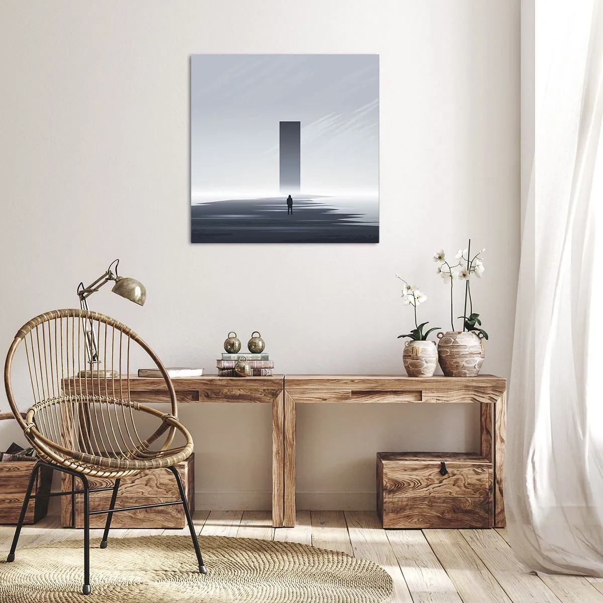 Quadro su tela - Stampe su Tela - Opportunità o minaccia? - 50x50 cm