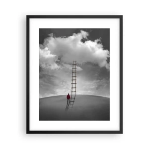 Poster in cornice nera - Tutto è possibile - 40x50 cm