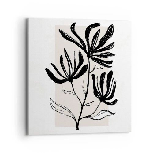 Quadro su tela - Stampe su Tela - Uno schizzo per l'erbario - 70x70 cm