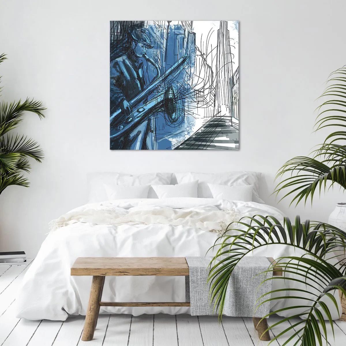 Quadro su tela - Stampe su Tela - Rapsodia urbana - 30x30 cm