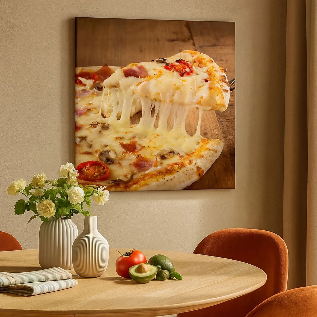 Quadro su tela - Stampe su Tela - Capolavoro di arte italiana - 30x30 cm