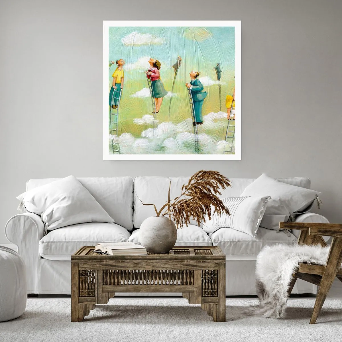Poster - Seguendo i propri sogni - 40x40 cm