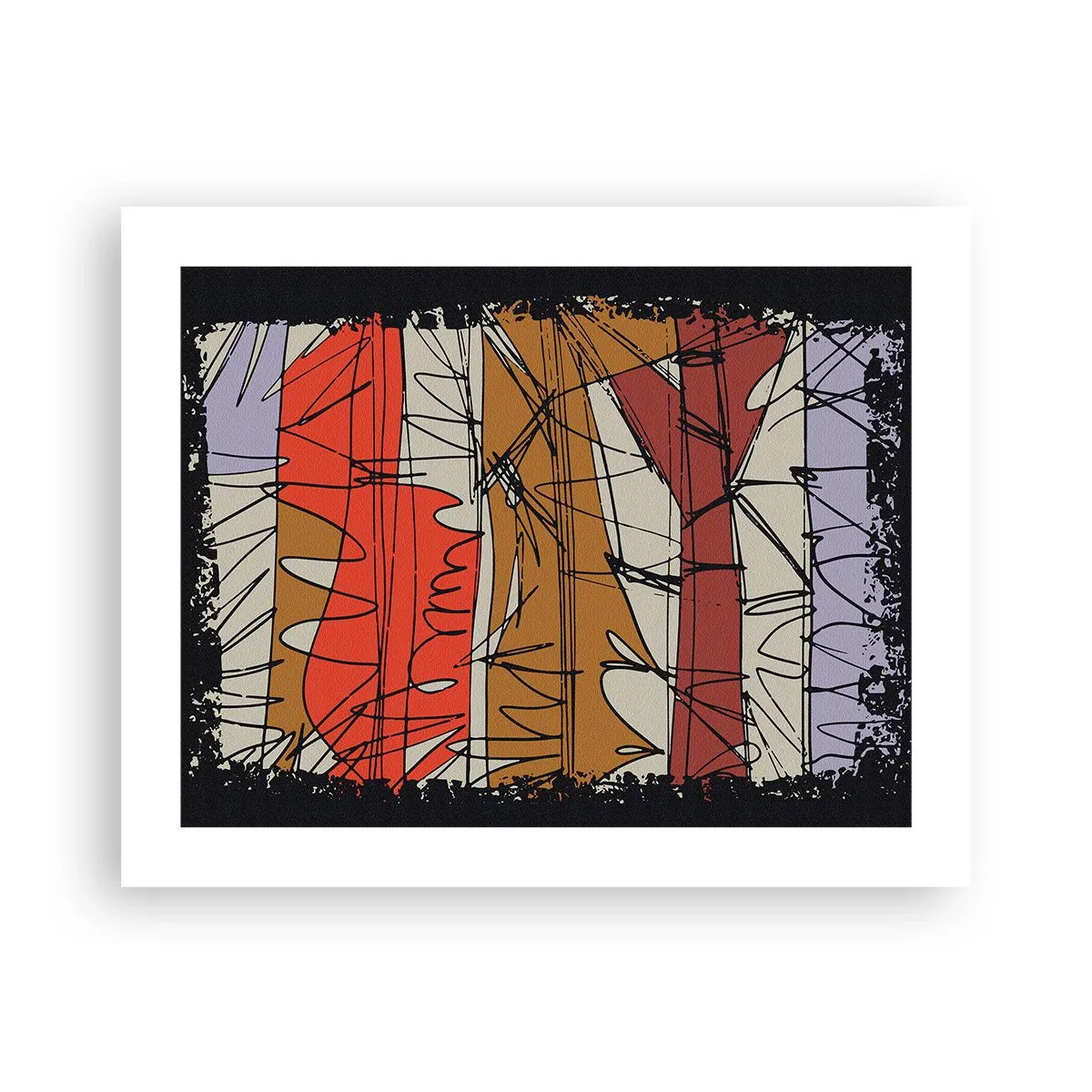 Poster - Composizione spontanea - 50x40 cm