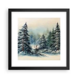 Poster in cornice nera - Pronti al Natale - 30x30 cm