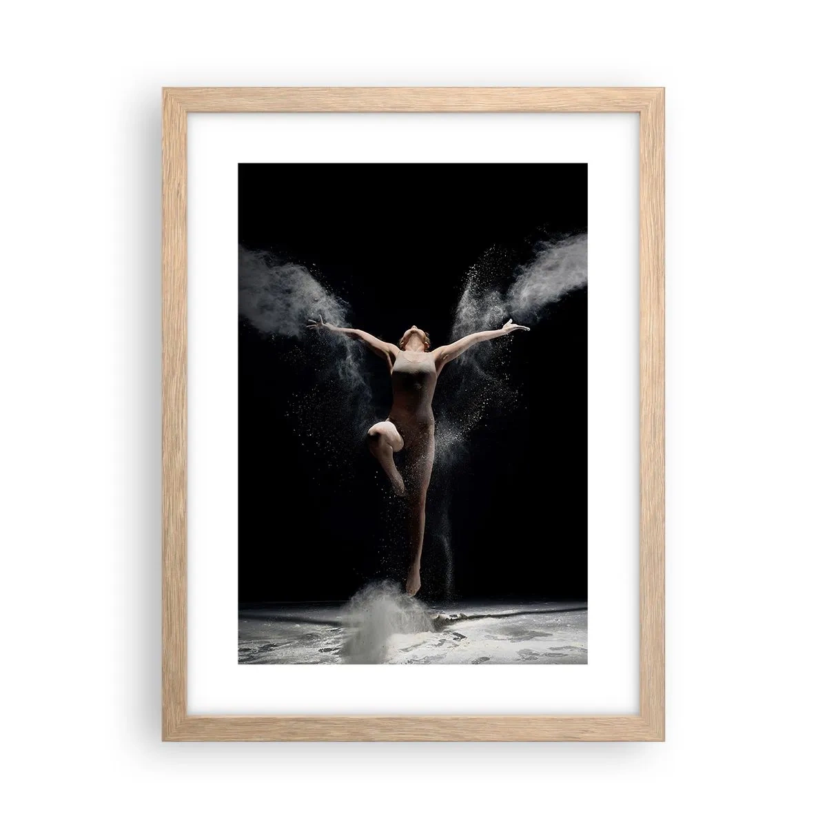 Poster in cornice rovere chiaro - Gli elfi esistono - 30x40 cm