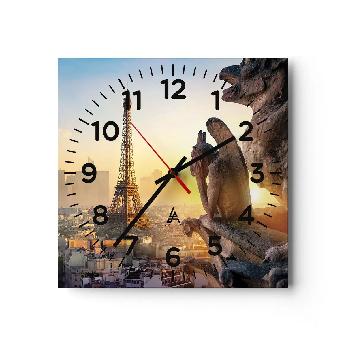 Orologio da parete - Orologio in Vetro - Tante cose sono cambiate... - 40x40 cm