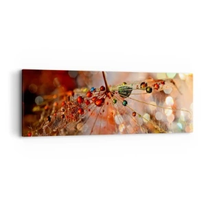 Quadro su tela - Stampe su Tela - Posate sulla ragnatela - 90x30 cm