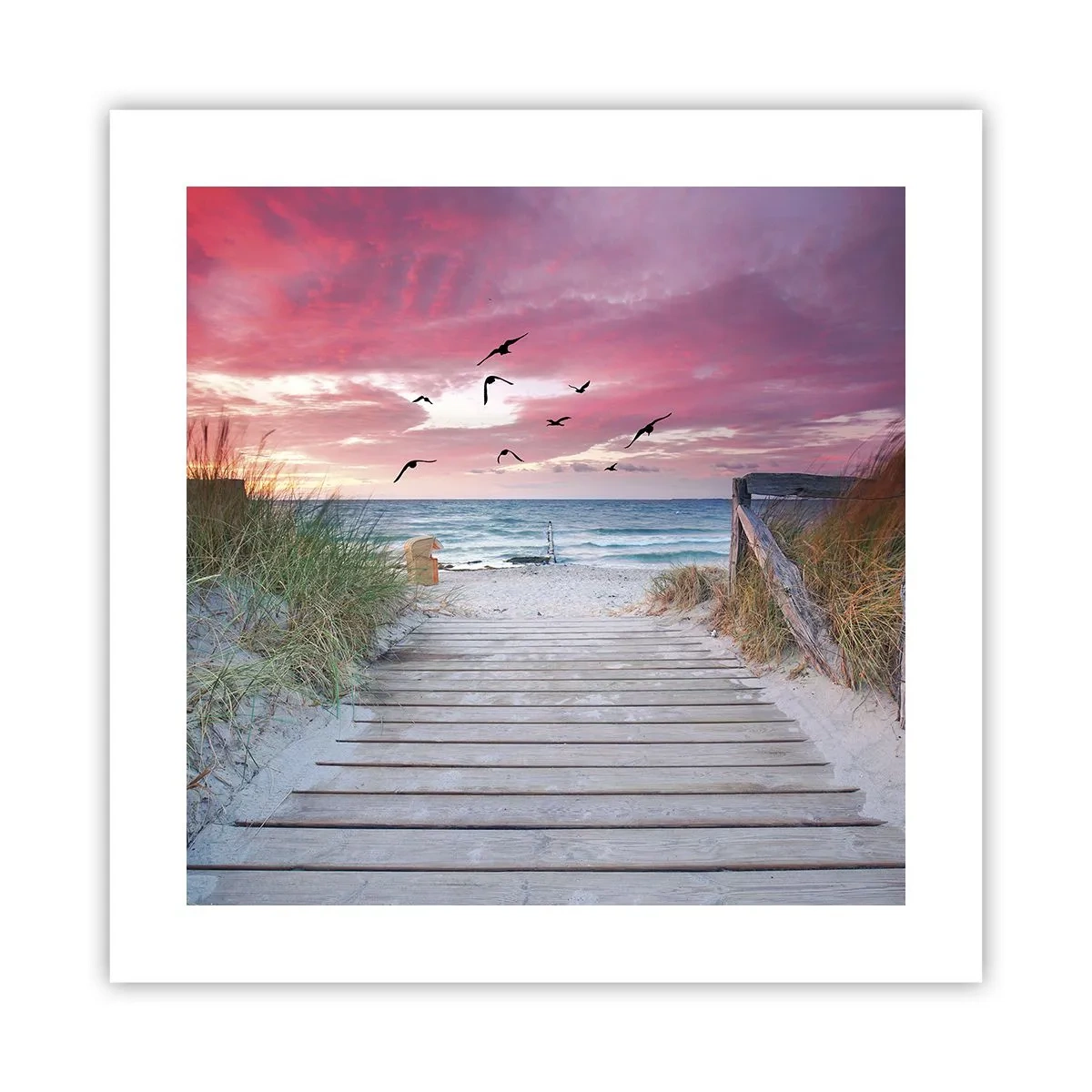 Poster - Impressioni baltiche - 40x40 cm