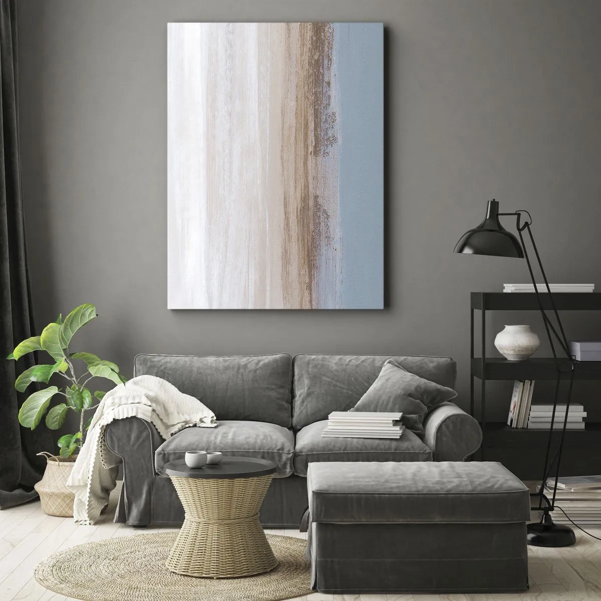 Quadro su tela - Stampe su Tela - Paesaggio incerto - 45x80 cm