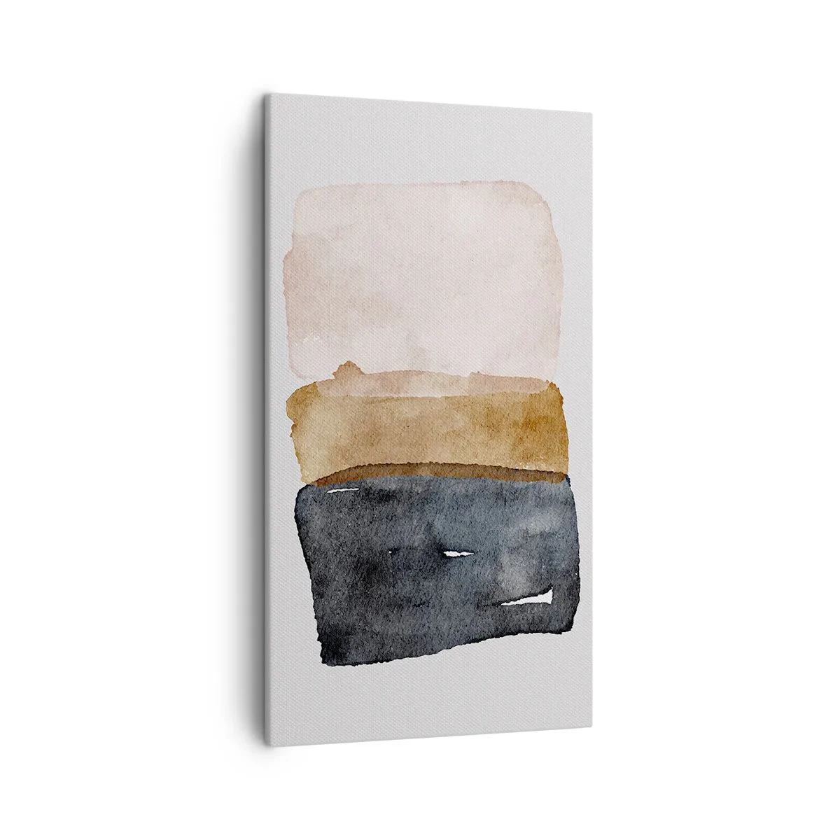 Quadro su tela - Stampe su Tela - Composizione di colori della terra - 45x80 cm