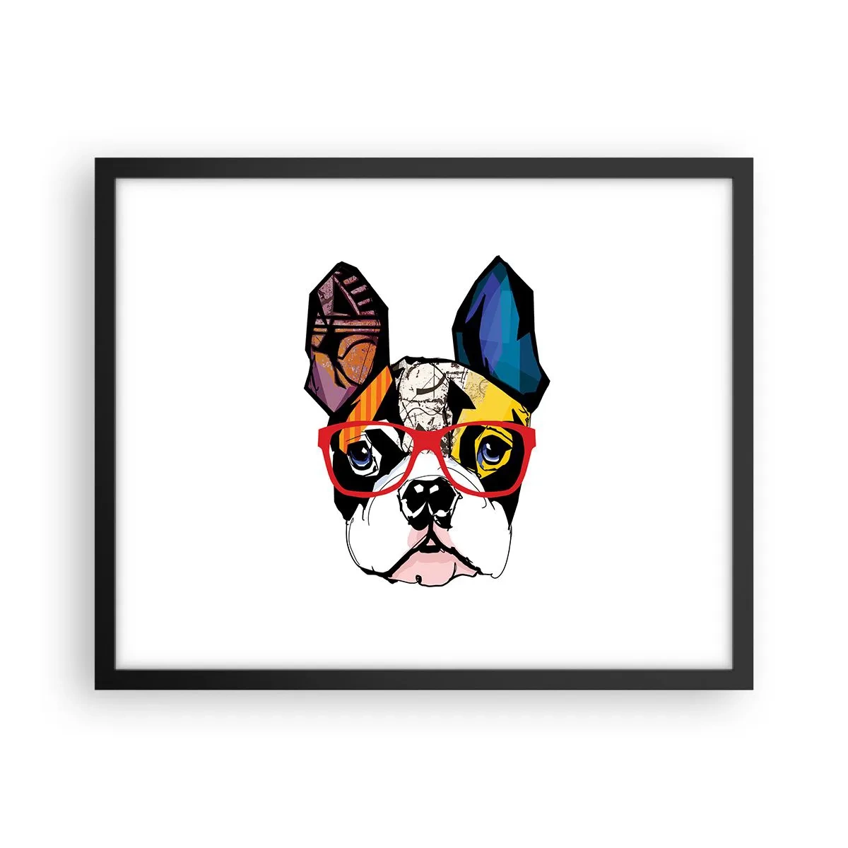 Poster in cornice nera - Intellettuale - 50x40 cm