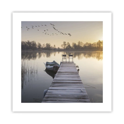 Poster - Tornerò un giorno - 40x40 cm