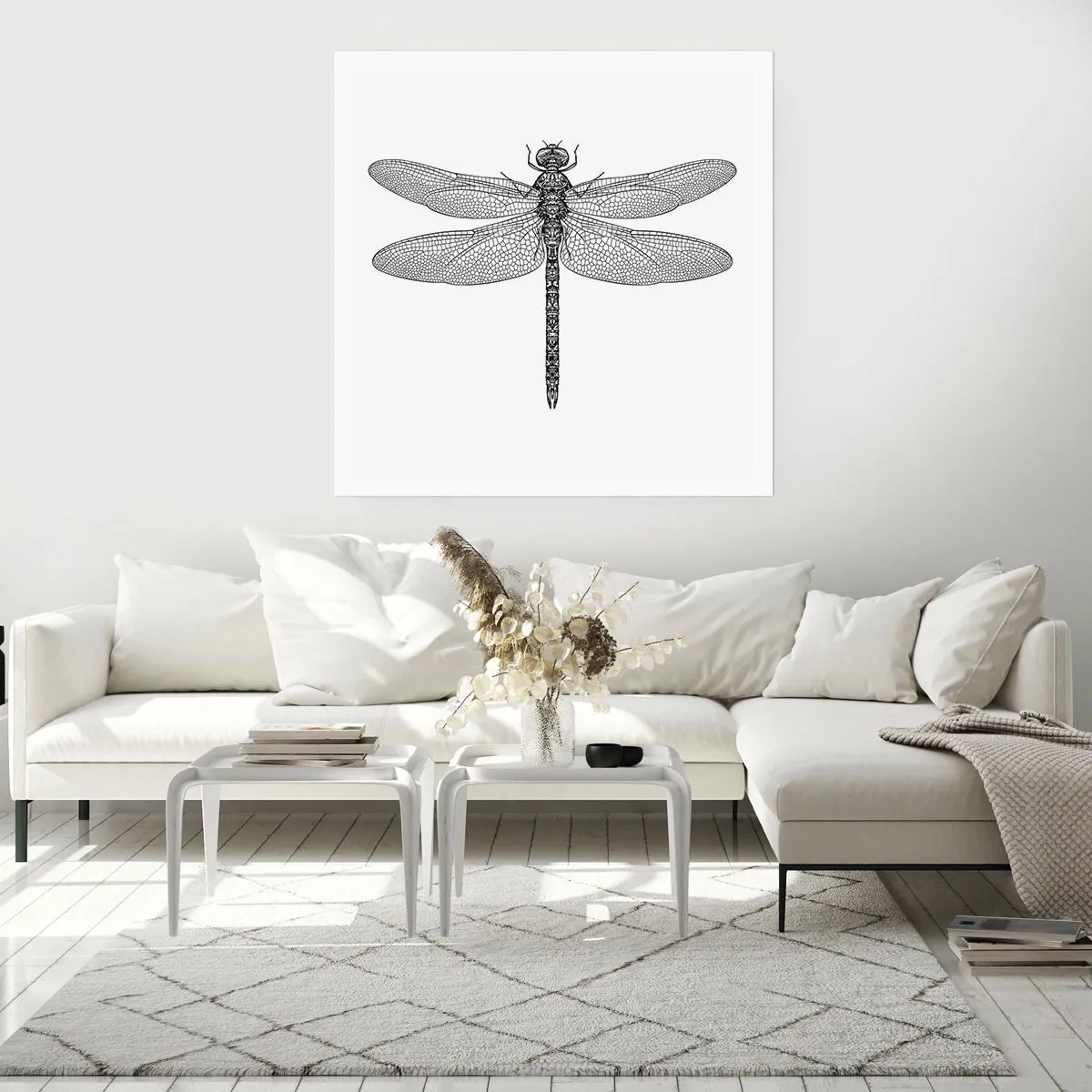 Poster - La precisione della natura - 60x60 cm