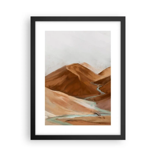 Poster in cornice nera - Fino alla fonte - 30x40 cm