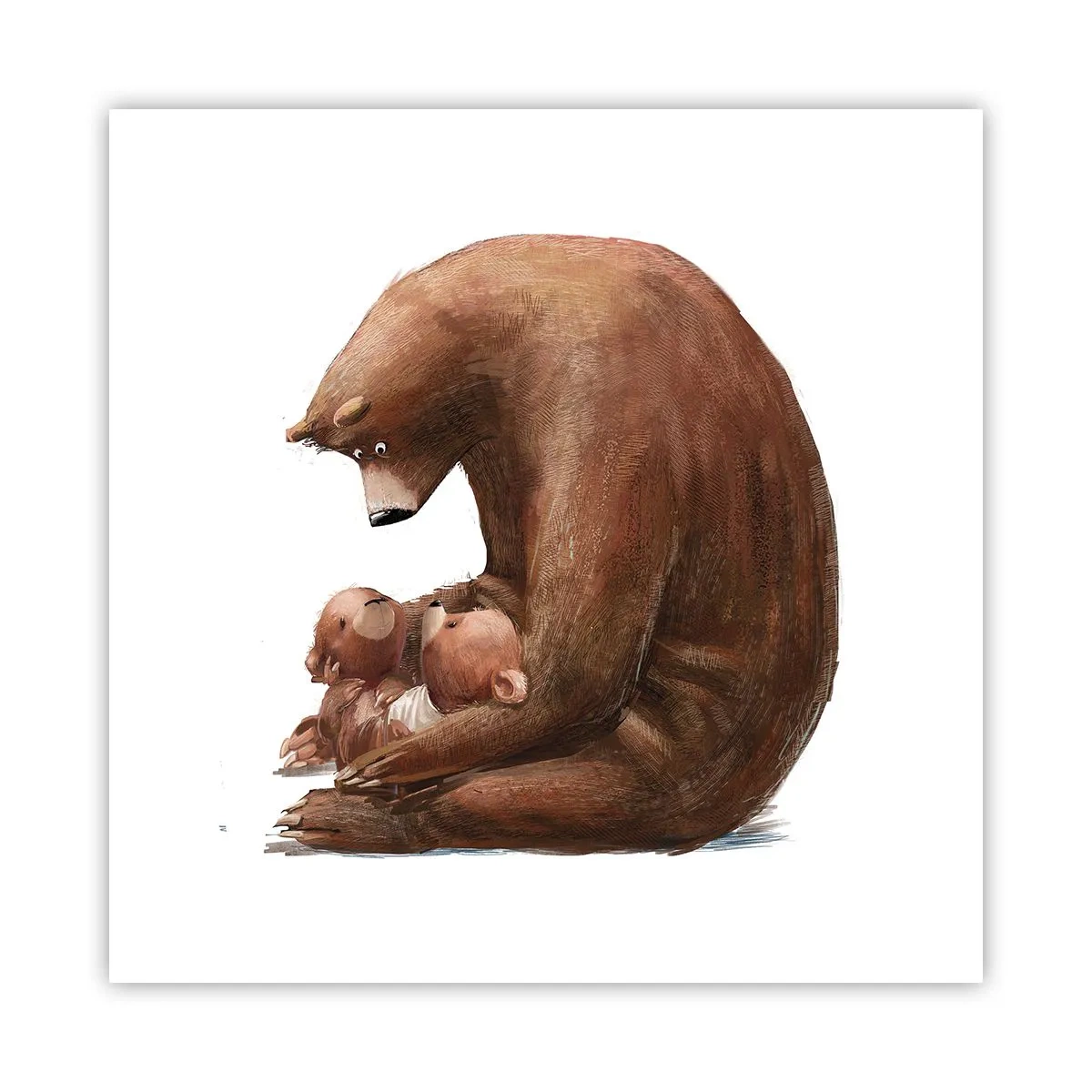 Poster - Sogni d'oro, bambini - 50x50 cm