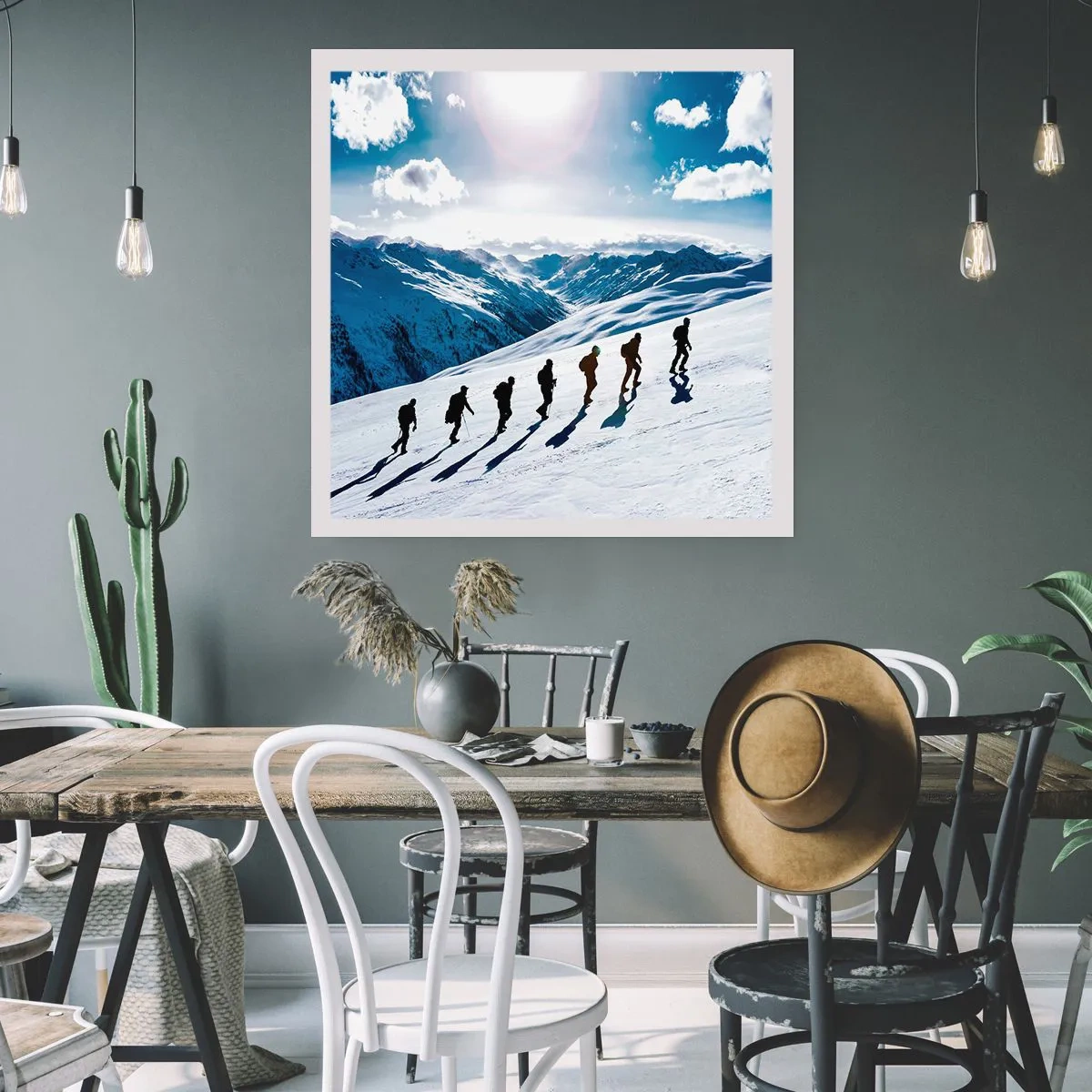 Poster - La squadra dei conquistatori - 40x40 cm