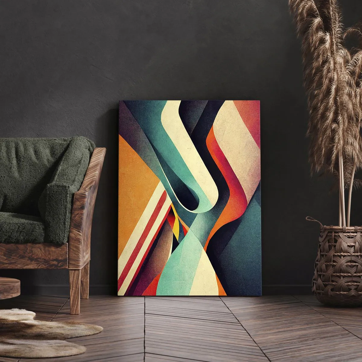 Quadro su tela - Stampe su Tela - Composizione intensa - 65x120 cm