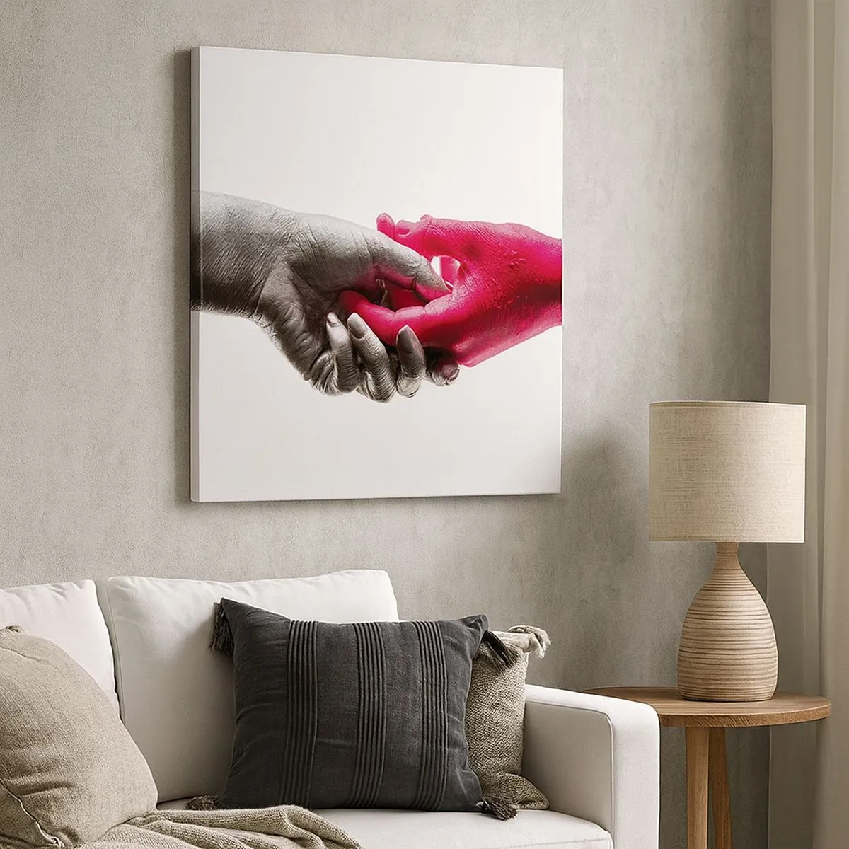 Quadro su tela - Stampe su Tela - Insieme, sebbene diversi - 30x30 cm